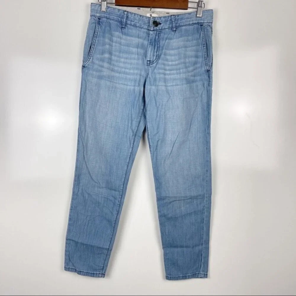 LA't by L'Agence Chambray Cropped Pants Size 24